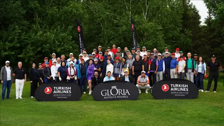 Dünyanın en büyük amatör golf turnuvası "Turkish Airlines World Golf Cup" Astana'da da yapıldı