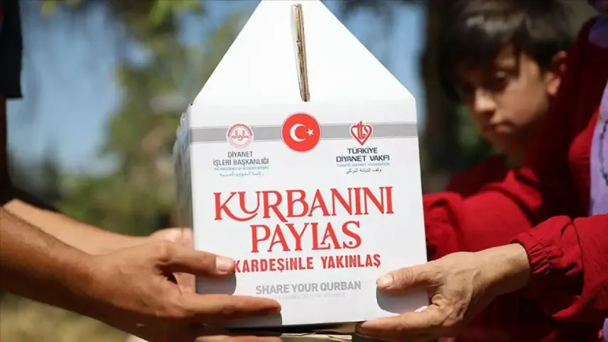 Türkiye Diyanet Vakfı eliyle 81 ülkeye kurban eti ulaştı haberinin görseli