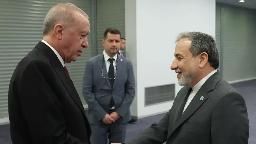 Cumhurbaşkanı Erdoğan, İran Dışişleri Bakanı Abbas Arakçi ile görüştü haberinin görseli