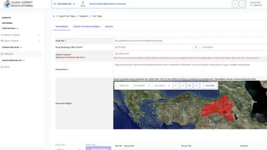 Türkiye'nin Dijital Haritası artık e-Devlet'te vatandaşların erişimine açıldı haberinin görseli