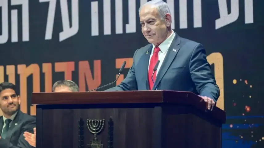 Netanyahu’dan sert çıkış: Filistin Devleti olmayacak, burası bizim haberinin görseli